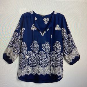 West Kei Tie detail blouse, XL